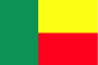 Benin Nylon Flag