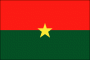 Burkina Nylon Flag