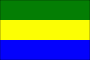 Gabon Nylon Flag