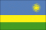 Rwanda Nylon Flag