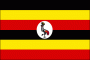 Uganda Nylon Flag